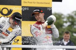 Podium, Mattias Ekstroem (SWE), Audi Sport Team Abt Sportsline, Audi A5 DTM 29.06.2014, Norisring, Nürnberg, Germany, Friday.