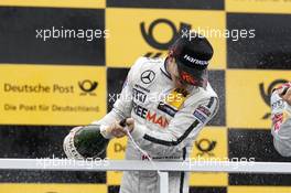 Podium, Robert Wickens (CAN) Mercedes AMG DTM-Team HWA DTM Mercedes AMG C-Coupé 29.06.2014, Norisring, Nürnberg, Germany, Friday.