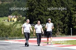 Christian Vietoris (GER) Mercedes AMG DTM-Team HWA DTM Mercedes AMG C-Coupé, Trackwalk 01.08.2014, Red Bull Ring, Spielberg, Austria, Friday.
