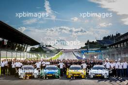 BMW celebrate his 1 to 4 Finish 03.08.2014, Red Bull Ring, Spielberg, Austria, Sunday.