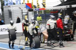 Pitstop, Pascal Wehrlein (GER) Mercedes AMG DTM-Team HWA DTM Mercedes AMG C-Coupé 17.08.2014, Nürburgring, Nürburg, Germany, Sunday.