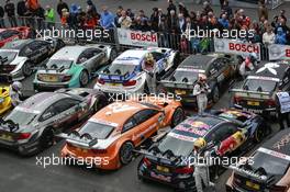 Cars at Parc Fermé 17.08.2014, Nürburgring, Nürburg, Germany, Sunday.