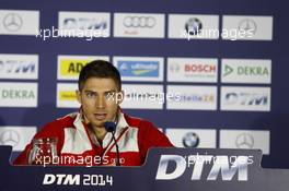 Edoardo Mortara (ITA) Audi Sport Team Abt, Portrait 12.09.2014, Lausitzring, Germany, Friday.