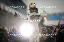 Race Winner, Pascal Wehrlein (GER) Mercedes AMG DTM-Team HWA DTM Mercedes AMG C-Coupé 14.09.2014, Lausitzring, Germany, Sunday.