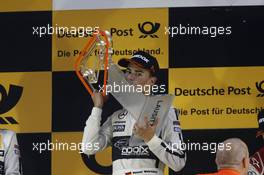 Winner Pascal Wehrlein (GER) Mercedes AMG DTM-Team HWA DTM Mercedes AMG C-Coupé 14.09.2014, Lausitzring, Germany, Sunday.