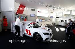 Presentation of the new Audi TT Cup 2015 17.10.2014, Hockenheim, Hockenheimring, Friday.