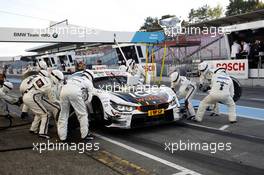 Pitstop, Marco Wittmann (GER) BMW Team RMG BMW M4 DTM 17.10.2014, Hockenheim, Hockenheimring, Friday.