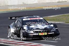 Gary Paffett (GBR) Mercedes AMG DTM-Team HWA DTM Mercedes AMG C-Coupé 01.04.2014, DTM Test, Hungaroring, Hungary, Tuesday.