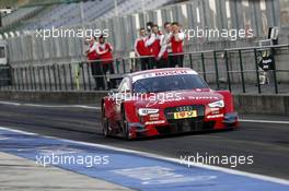 Edoardo Mortara (ITA) Audi Sport Team Abt Audi RS 5 DTM 01.04.2014, DTM Test, Hungaroring, Hungary, Tuesday.