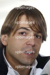 Augusto Farfus (BRA) BMW Team RBM, Portrait 01.04.2014, DTM Test, Hungaroring, Hungary, Tuesday.