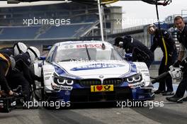 Pitstop, Augusto Farfus (BRA) BMW Team RBM BMW M34 DTM 14.04.2014, Test, Hockenheimring, Hockenheim, Monday.