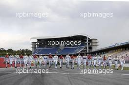 All DTM Drivers 2014 14.04.2014, Test, Hockenheimring, Hockenheim, Monday.