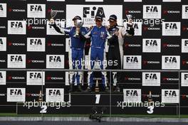 The podium. 22.06.2014. European Touring Car Championship, Round 3, Spa-Francorchamps, Belgium.