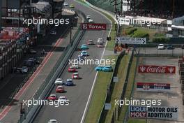 Race1 start 22.06.2014. European Touring Car Championship, Round 3, Spa-Francorchamps, Belgium.