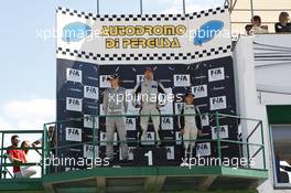   Podium  28.09.2014. European Touring Car Championship, Round 5, Pergusa, Italy.