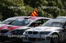   Michal Matejovsky (CZE) BMW 320si, Krenek Motorsport  28.09.2014. European Touring Car Championship, Round 5, Pergusa, Italy.