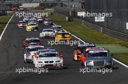 06.04.2014- Race 2, Start of the race   06.04.2014. Euro V8 Series, Round 01, Monza, Italy.