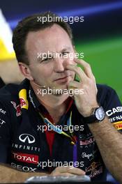 Christian Horner (GBR), Red Bull Racing, Sporting Director  14.03.2014. Formula 1 World Championship, Rd 1, Australian Grand Prix, Albert Park, Melbourne, Australia, Practice Day.