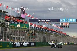 Nico Rosberg (GER), Mercedes AMG F1 Team  16.03.2014. Formula 1 World Championship, Rd 1, Australian Grand Prix, Albert Park, Melbourne, Australia, Race Day.