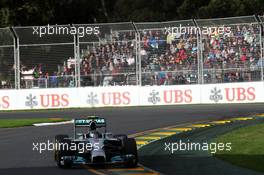 Nico Rosberg (GER) Mercedes AMG F1 W05. 16.03.2014. Formula 1 World Championship, Rd 1, Australian Grand Prix, Albert Park, Melbourne, Australia, Race Day.