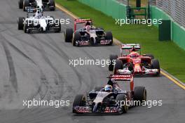 Jean-Eric Vergne (FRA) Scuderia Toro Rosso STR9. 16.03.2014. Formula 1 World Championship, Rd 1, Australian Grand Prix, Albert Park, Melbourne, Australia, Race Day.