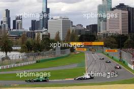 Kamui Kobayashi (JPN) Caterham CT05. 16.03.2014. Formula 1 World Championship, Rd 1, Australian Grand Prix, Albert Park, Melbourne, Australia, Race Day.