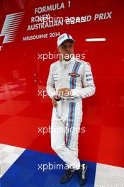 Valtteri Bottas (FIN) Williams. 16.03.2014. Formula 1 World Championship, Rd 1, Australian Grand Prix, Albert Park, Melbourne, Australia, Race Day.