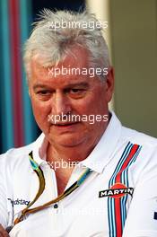 Pat Symonds (GBR) Williams Chief Technical Officer. 13.03.2014. Formula 1 World Championship, Rd 1, Australian Grand Prix, Albert Park, Melbourne, Australia, Preparation Day.