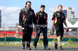 Pastor Maldonado (VEN), Lotus F1 Team  12.03.2014. Formula 1 World Championship, Rd 1, Australian Grand Prix, Albert Park, Melbourne, Australia, Preparation Day.