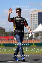 Romain Grosjean (FRA), Lotus F1 Team  12.03.2014. Formula 1 World Championship, Rd 1, Australian Grand Prix, Albert Park, Melbourne, Australia, Preparation Day.