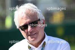 Charlie Whiting (GBR) FIA Delegate. 12.03.2014. Formula 1 World Championship, Rd 1, Australian Grand Prix, Albert Park, Melbourne, Australia, Preparation Day.