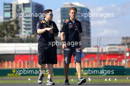 Sebastian Vettel (GER), Red Bull Racing  12.03.2014. Formula 1 World Championship, Rd 1, Australian Grand Prix, Albert Park, Melbourne, Australia, Preparation Day.