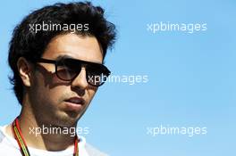 Sergio Perez (MEX) Sahara Force India F1. 12.03.2014. Formula 1 World Championship, Rd 1, Australian Grand Prix, Albert Park, Melbourne, Australia, Preparation Day.