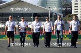 Valtteri Bottas (FIN), Williams F1 Team  12.03.2014. Formula 1 World Championship, Rd 1, Australian Grand Prix, Albert Park, Melbourne, Australia, Preparation Day.