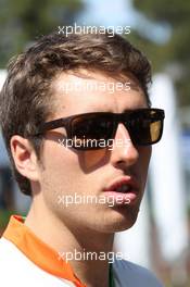 Daniel Juncadella (ESP) Sahara Force India F1 Team Test and Reserve Driver. 12.03.2014. Formula 1 World Championship, Rd 1, Australian Grand Prix, Albert Park, Melbourne, Australia, Preparation Day.