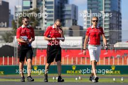 Max Chilton (GBR), Marussia F1 Team  12.03.2014. Formula 1 World Championship, Rd 1, Australian Grand Prix, Albert Park, Melbourne, Australia, Preparation Day.