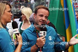 Rubens Barrichello (BRA) on the grid. 22.06.2014. Formula 1 World Championship, Rd 8, Austrian Grand Prix, Spielberg, Austria, Race Day.