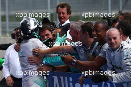 1st place Nico Rosberg (GER) Mercedes AMG F1. 22.06.2014. Formula 1 World Championship, Rd 8, Austrian Grand Prix, Spielberg, Austria, Race Day.
