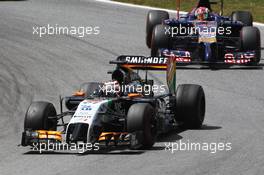 Nico Hulkenberg (GER) Sahara Force India F1 VJM07. 22.06.2014. Formula 1 World Championship, Rd 8, Austrian Grand Prix, Spielberg, Austria, Race Day.