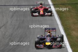 Daniel Ricciardo (AUS) Red Bull Racing RB10. 22.06.2014. Formula 1 World Championship, Rd 8, Austrian Grand Prix, Spielberg, Austria, Race Day.