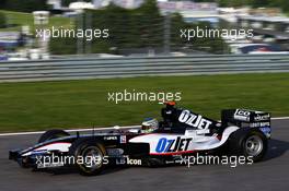 Patrick Friesacher (AUT) is reunited with his Minardi PS04. 21.06.2014. Formula 1 World Championship, Rd 8, Austrian Grand Prix, Spielberg, Austria, Qualifying Day.
