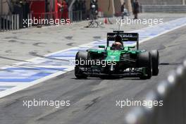 Robin Frijns (NL), Third Driver, Caterham F1 Team  08.04.2014. Formula One Testing, Bahrain Test, Day One, Sakhir, Bahrain.