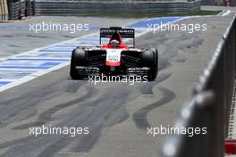 Jules Bianchi (FRA), Marussia F1 Team   09.04.2014. Formula One Testing, Bahrain Test, Day Two, Sakhir, Bahrain.