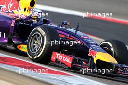 Daniel Ricciardo (AUS), Red Bull Racing  09.04.2014. Formula One Testing, Bahrain Test, Day Two, Sakhir, Bahrain.