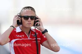 Max Chilton (GBR), Marussia F1 Team  09.04.2014. Formula One Testing, Bahrain Test, Day Two, Sakhir, Bahrain.