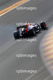 Sebastian Vettel (GER) Red Bull Racing RB10. 22.08.2014. Formula 1 World Championship, Rd 12, Belgian Grand Prix, Spa Francorchamps, Belgium, Practice Day.