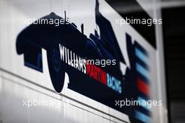 Williams logo. 24.08.2014. Formula 1 World Championship, Rd 12, Belgian Grand Prix, Spa Francorchamps, Belgium, Race Day.