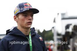 Max Verstappen (NLD) Scuderia Toro Rosso. 21.08.2014. Formula 1 World Championship, Rd 12, Belgian Grand Prix, Spa Francorchamps, Belgium, Preparation Day.