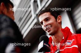 Alexander Rossi (USA) Marussia F1 Team. 21.08.2014. Formula 1 World Championship, Rd 12, Belgian Grand Prix, Spa Francorchamps, Belgium, Preparation Day.
