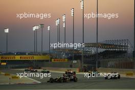 Romain Grosjean (FRA) Lotus F1 E22. 06.04.2014. Formula 1 World Championship, Rd 3, Bahrain Grand Prix, Sakhir, Bahrain, Race Day.